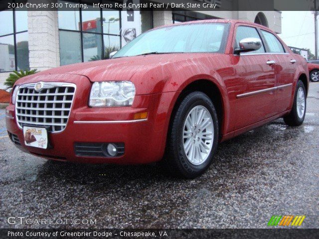 2010 Chrysler 300 Touring in Inferno Red Crystal Pearl