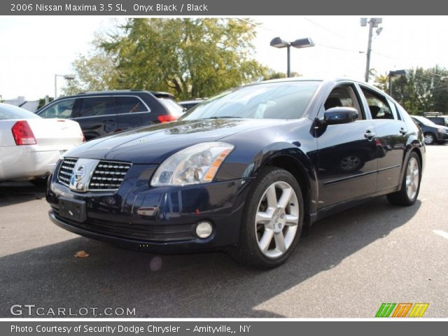 2006 Nissan Maxima 3.5 SL in Onyx Black
