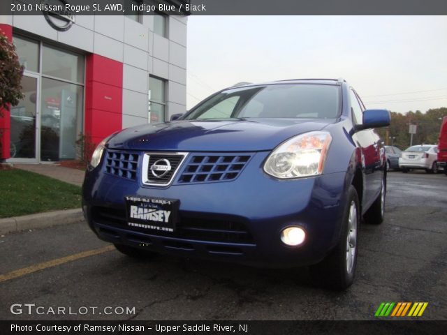 2010 Nissan Rogue SL AWD in Indigo Blue