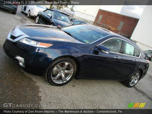 2009 Acura TL 3.7 SH-AWD in Royal Blue Pearl