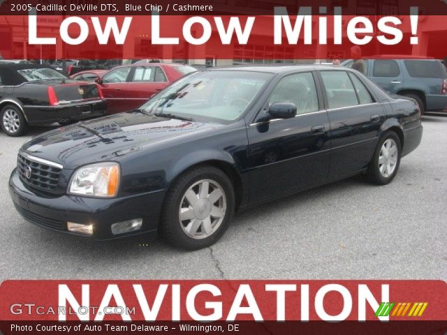 2005 Cadillac DeVille DTS in Blue Chip