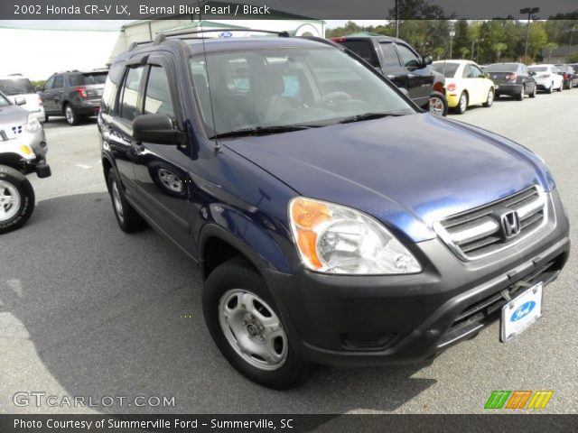 2002 Honda CR-V LX in Eternal Blue Pearl