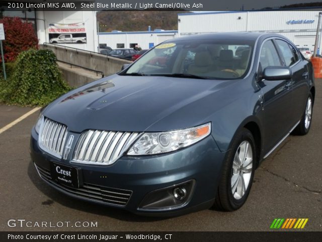 2010 Lincoln MKS AWD in Steel Blue Metallic