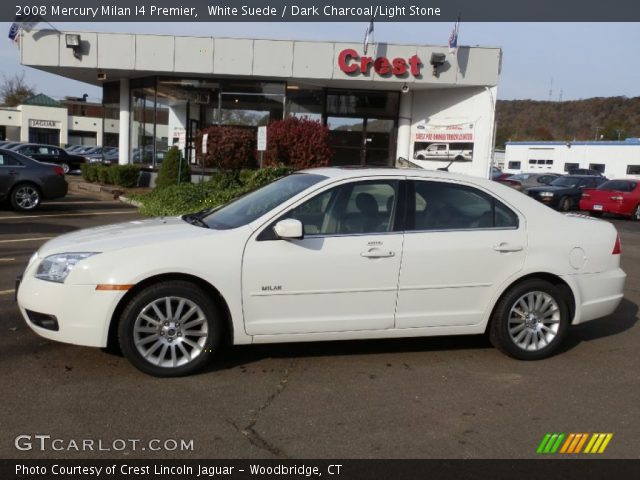 2008 Mercury Milan I4 Premier in White Suede