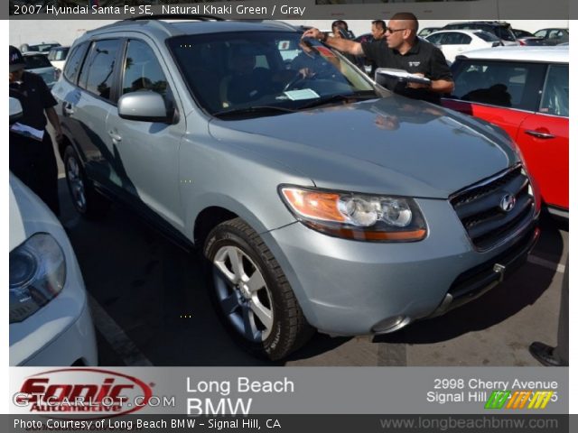 2007 Hyundai Santa Fe SE in Natural Khaki Green