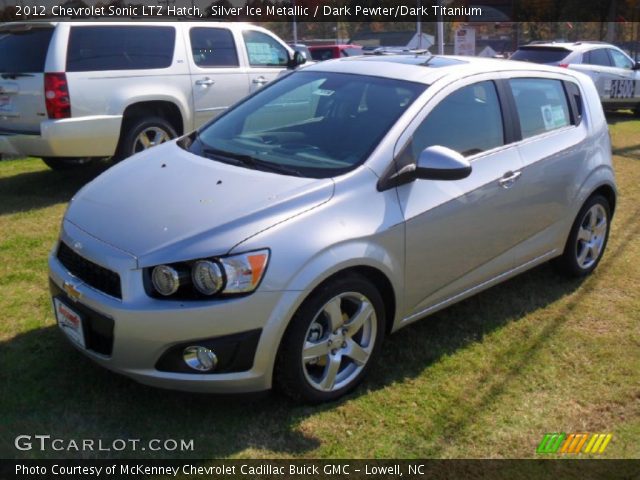 2012 Chevrolet Sonic LTZ Hatch in Silver Ice Metallic