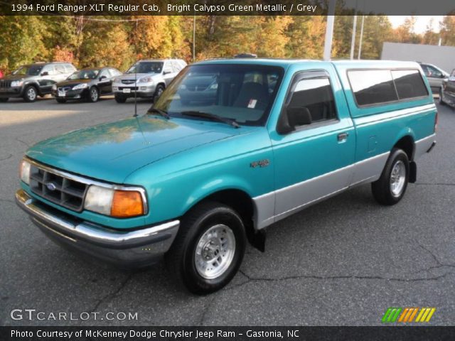 1994 Ford Ranger XLT Regular Cab in Bright Calypso Green Metallic