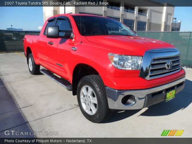 2007 Toyota Tundra SR5 Double Cab in Radiant Red