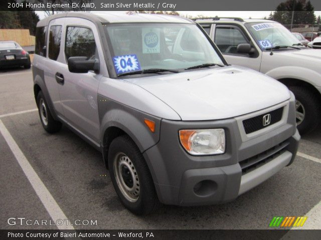 2004 Honda Element EX AWD in Satin Silver Metallic