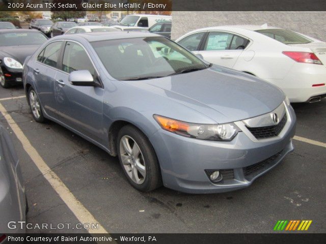 2009 Acura TSX Sedan in Glacier Blue Metallic