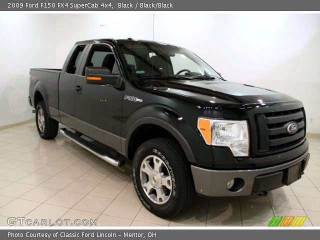 2009 Ford F150 FX4 SuperCab 4x4 in Black