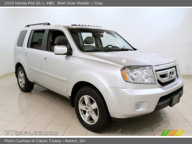 2009 Honda Pilot EX-L 4WD in Billet Silver Metallic