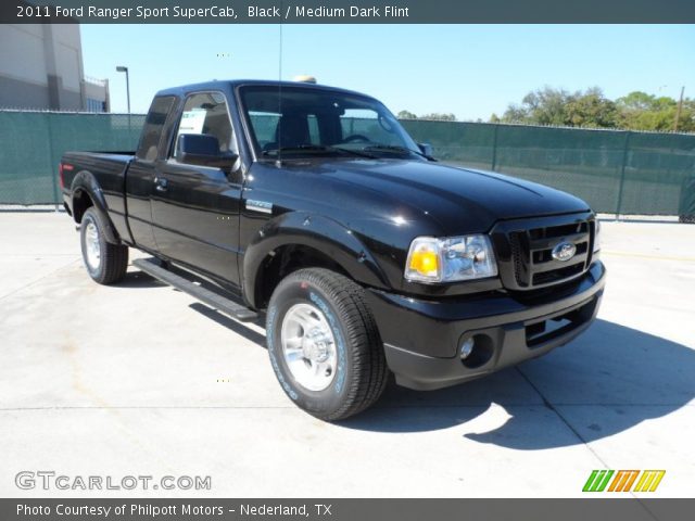 2011 Ford Ranger Sport SuperCab in Black