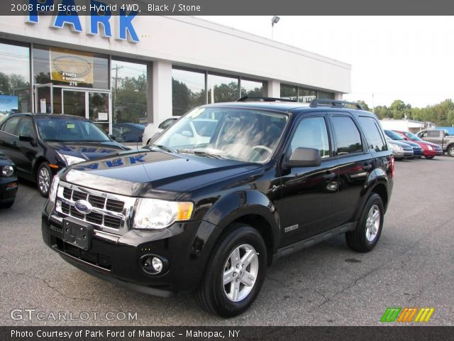 2008 Ford Escape Hybrid 4WD in Black