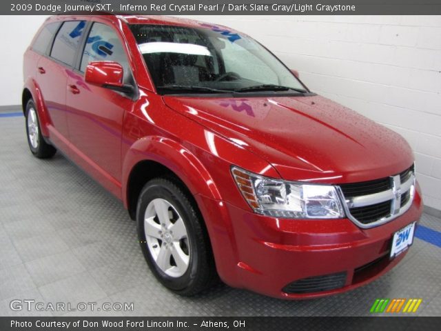 2009 Dodge Journey SXT in Inferno Red Crystal Pearl