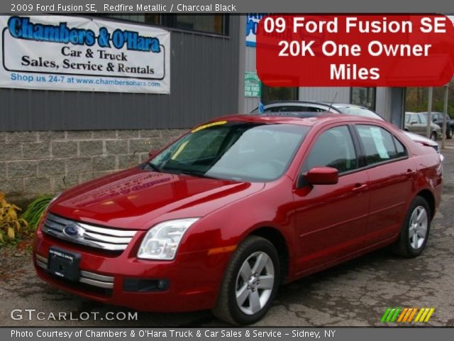 2009 Ford Fusion SE in Redfire Metallic