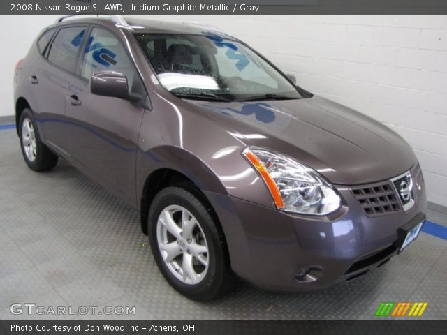 2008 Nissan Rogue SL AWD in Iridium Graphite Metallic