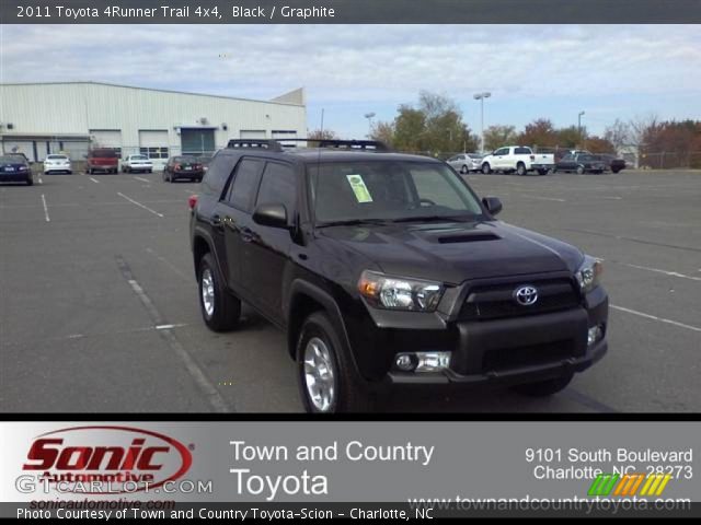 2011 Toyota 4Runner Trail 4x4 in Black