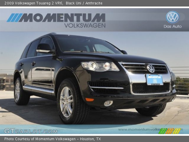 2009 Volkswagen Touareg 2 VR6 in Black Uni