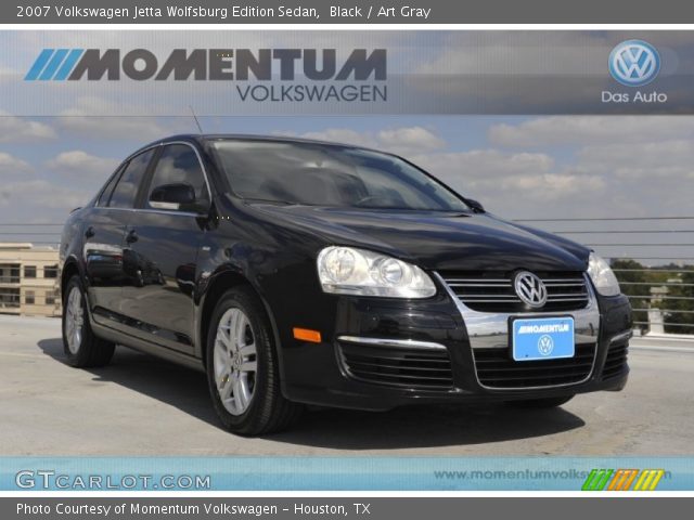 2007 Volkswagen Jetta Wolfsburg Edition Sedan in Black