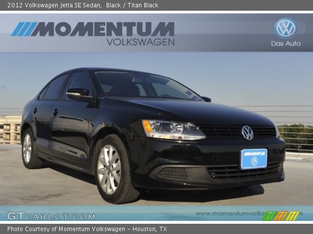 2012 Volkswagen Jetta SE Sedan in Black