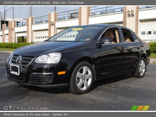 2009 Volkswagen Jetta SE Sedan in Black Uni