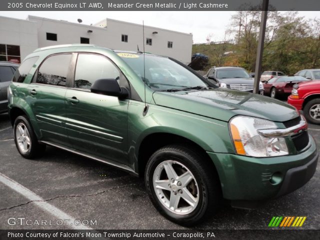 2005 Chevrolet Equinox LT AWD in Meander Green Metallic