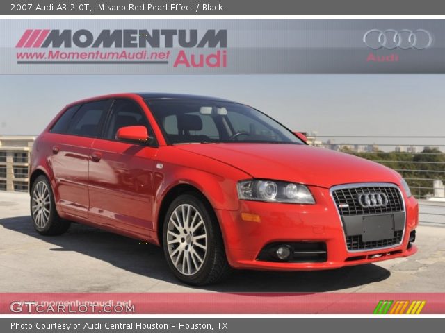 2007 Audi A3 2.0T in Misano Red Pearl Effect