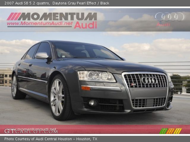 2007 Audi S8 5.2 quattro in Daytona Gray Pearl Effect
