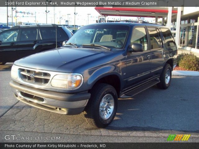 1998 Ford Explorer XLT 4x4 in Medium Wedgewood Blue Metallic