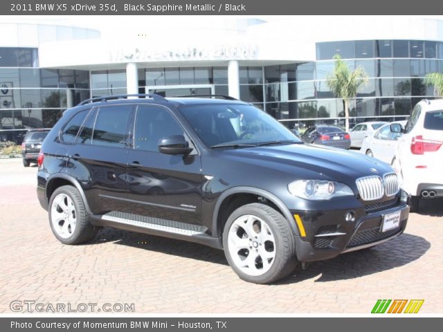 2011 BMW X5 xDrive 35d in Black Sapphire Metallic