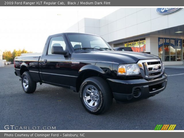 2009 Ford Ranger XLT Regular Cab in Black