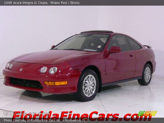 1998 Acura Integra LS Coupe in Milano Red