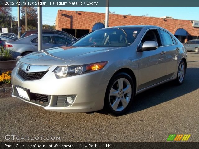 2009 Acura TSX Sedan in Palladium Metallic