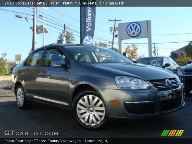 2010 Volkswagen Jetta S Sedan in Platinum Grey Metallic