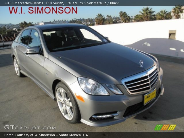 2012 Mercedes-Benz E 350 Sedan in Palladium Silver Metallic