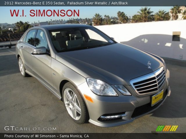 2012 Mercedes-Benz E 350 Sedan in Palladium Silver Metallic