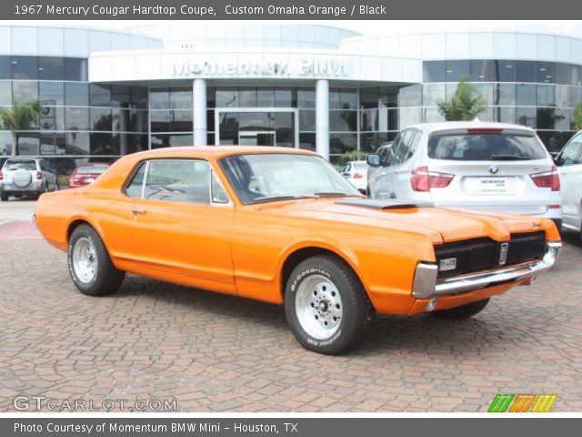 1967 Mercury Cougar Hardtop Coupe in Custom Omaha Orange