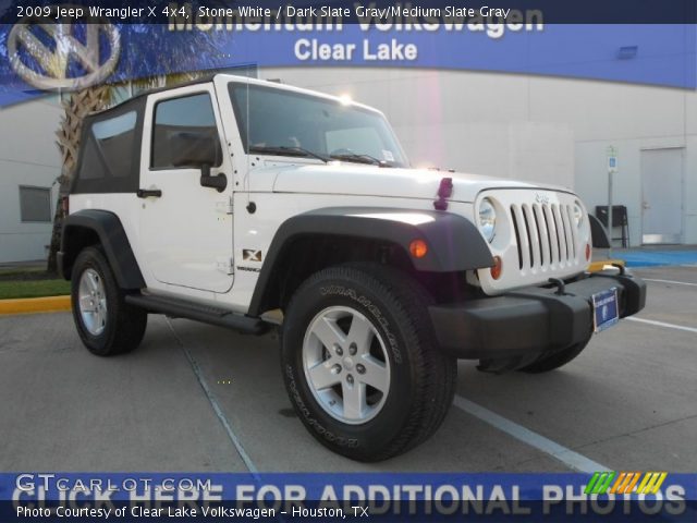 2009 Jeep Wrangler X 4x4 in Stone White