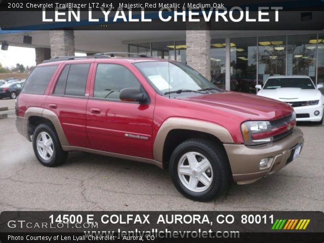 2002 Chevrolet TrailBlazer LTZ 4x4 in Majestic Red Metallic
