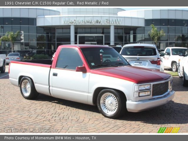 1991 Chevrolet C/K C1500 Regular Cab in Red Metallic