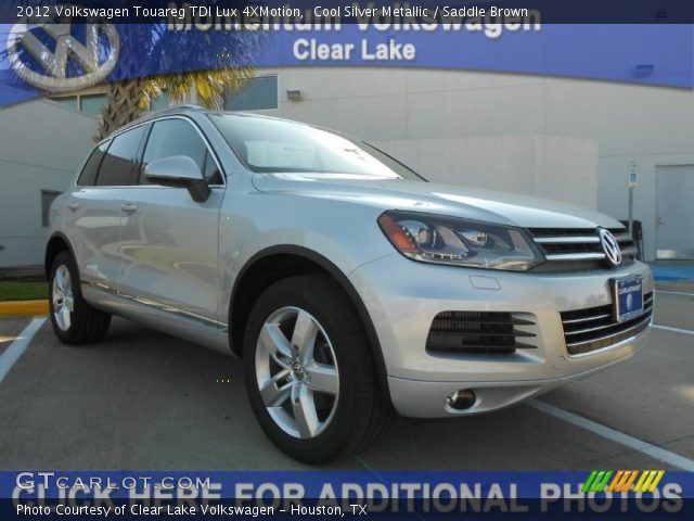 2012 Volkswagen Touareg TDI Lux 4XMotion in Cool Silver Metallic