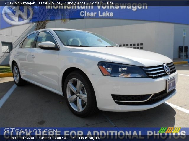 2012 Volkswagen Passat 2.5L SE in Candy White