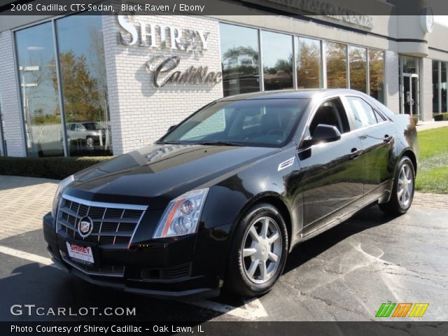 2008 Cadillac CTS Sedan in Black Raven