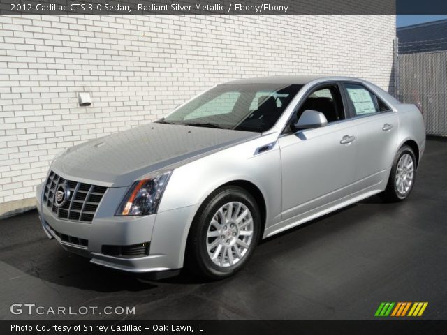 2012 Cadillac CTS 3.0 Sedan in Radiant Silver Metallic