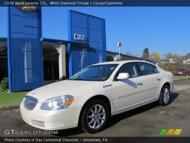 2008 Buick Lucerne CXL in White Diamond Tricoat