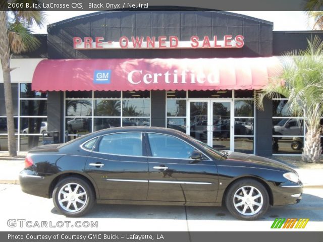 2006 Buick LaCrosse CXS in Black Onyx