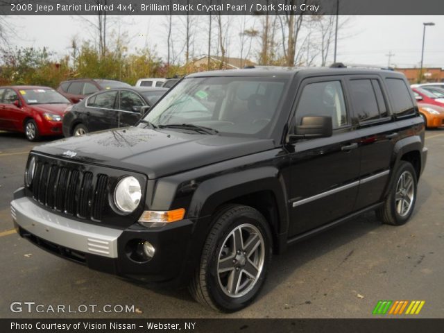 2008 Jeep Patriot Limited 4x4 in Brilliant Black Crystal Pearl