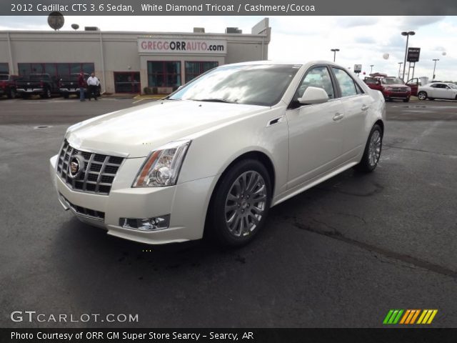 2012 Cadillac CTS 3.6 Sedan in White Diamond Tricoat