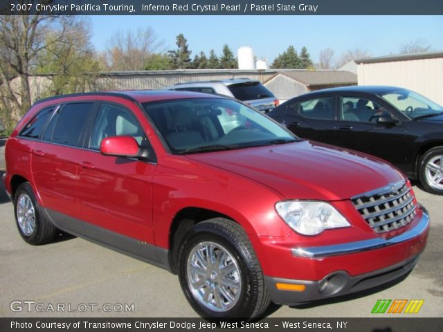 2007 Chrysler Pacifica Touring in Inferno Red Crystal Pearl